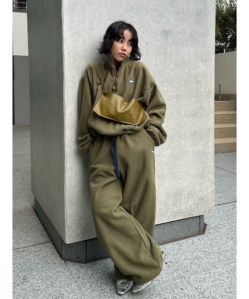 DISCUS(ディスカス)の「DISCUS FLEECE WIDE PANTS(その他パンツ・レディース・チョコ/カーキ・36/38)」の17枚目の写真
