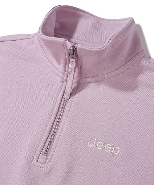 JEEP（ジープ）の「[360g] レディース M-ロゴ ハーフジップ スウェット (JQ5TSF838LP)（スウェット・レディース・その他・SMALL/MEDIUM/LARGE/X-LARGE）」の9枚目の写真