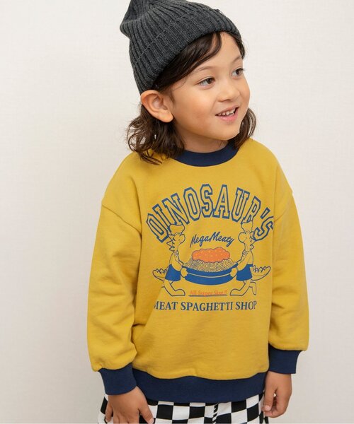 BREEZE(ブリーズ)の「アメリカンダイナートレーナー(スウェット・キッズ・その他11/ブルー/サックスブルー/アイボリー/その他12/グレー/キナリ/イエロー/オレンジ/グリーン・100/80/130/120/110/90/140)」の7枚目の写真