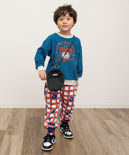 BREEZE(ブリーズ)の「アメリカンダイナートレーナー(スウェット・キッズ・その他11/ブルー/サックスブルー/アイボリー/その他12/グレー/キナリ/イエロー/オレンジ/グリーン・100/80/130/120/110/90/140)」の11枚目の写真