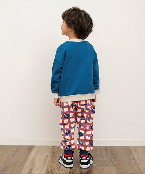 BREEZE(ブリーズ)の「アメリカンダイナートレーナー(スウェット・キッズ・その他11/ブルー/サックスブルー/アイボリー/その他12/グレー/キナリ/イエロー/オレンジ/グリーン・100/80/130/120/110/90/140)」の12枚目の写真