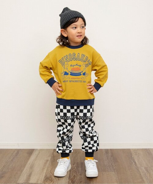 BREEZE(ブリーズ)の「アメリカンダイナートレーナー(スウェット・キッズ・その他11/ブルー/サックスブルー/アイボリー/その他12/グレー/キナリ/イエロー/オレンジ/グリーン・100/80/130/120/110/90/140)」の21枚目の写真