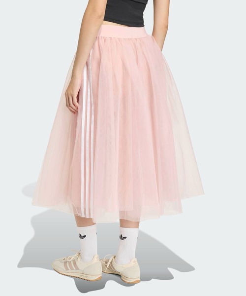 adidas（アディダス）の「アディダス オリジナルス チュールスカート / アディダスオリジナルス adidas Originals（スカート・レディース・ブラック/ピンク・XX-LARGE/X-SMALL/X-LARGE/SMALL/MEDIUM/LARGE）」の5枚目の写真