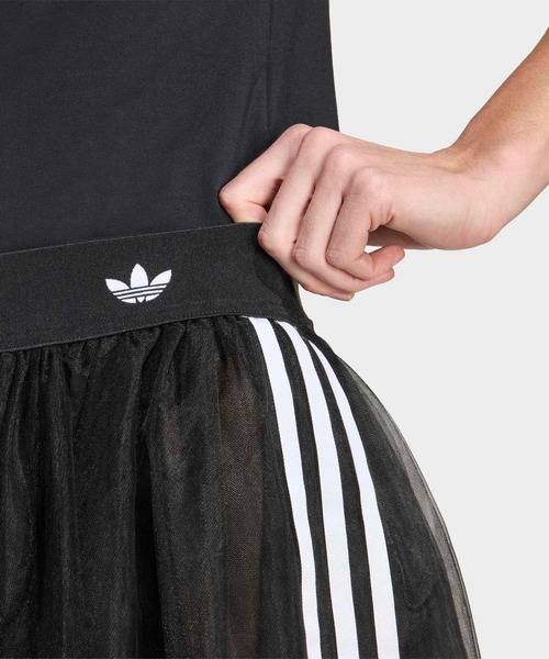 adidas（アディダス）の「アディダス オリジナルス チュールスカート / アディダスオリジナルス adidas Originals（スカート・レディース・ブラック/ピンク・XX-LARGE/X-SMALL/X-LARGE/SMALL/MEDIUM/LARGE）」の9枚目の写真