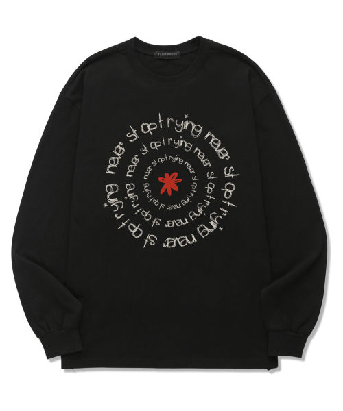 VANNWORKS(バンワークス)の「NEVER STOP ロングスリーブ (VLS0206) ブラック(Tシャツ/カットソー・レディース・その他・SMALL/MEDIUM/LARGE/X-LARGE/XX-LARGE)」の1枚目の写真