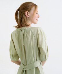 ADAUL（アダウル）の「デオ ビスチェバルーンロングワンピース - ライトカーキ（ワンピース）」