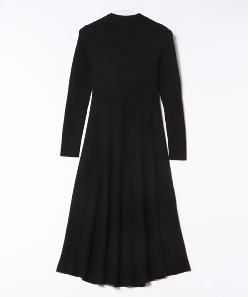 Narcissus（ナルシス）の「リブハイネックワンピース/シンプルニット/フレアワンピース（ワンピース・レディース・ブラック/グレー・FREE）」の16枚目の写真