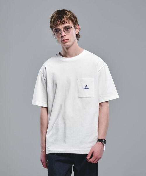 Gramicci(グラミチ)の「【別注】<Gramicci>GLR ドローストリング Tシャツ(Tシャツ/カットソー・メンズ・オフホワイト/ブラック/ライラック・M/L/XL)」の11枚目の写真