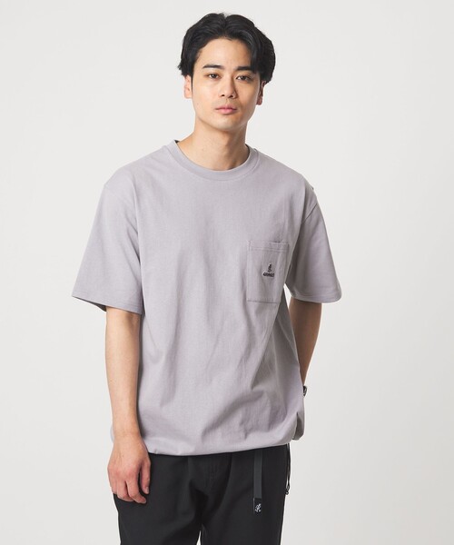 Gramicci(グラミチ)の「【別注】<Gramicci>GLR ドローストリング Tシャツ(Tシャツ/カットソー・メンズ・オフホワイト/ブラック/ライラック・M/L/XL)」の20枚目の写真