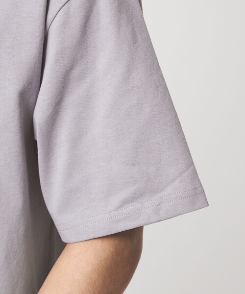 Gramicci(グラミチ)の「【別注】<Gramicci>GLR ドローストリング Tシャツ(Tシャツ/カットソー・メンズ・オフホワイト/ブラック/ライラック・M/L/XL)」の5枚目の写真