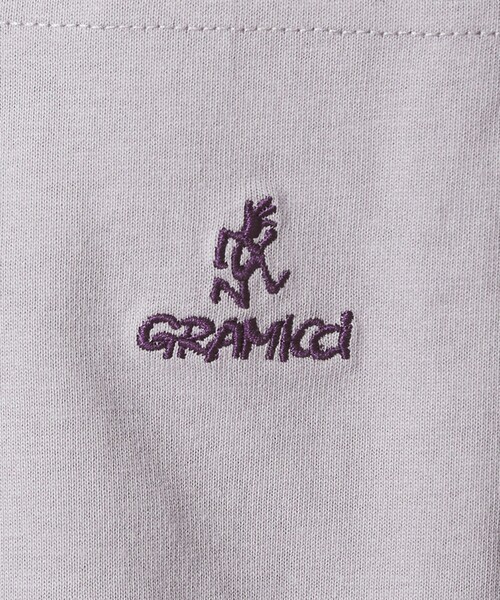 Gramicci(グラミチ)の「【別注】<Gramicci>GLR ドローストリング Tシャツ(Tシャツ/カットソー・メンズ・オフホワイト/ブラック/ライラック・M/L/XL)」の8枚目の写真