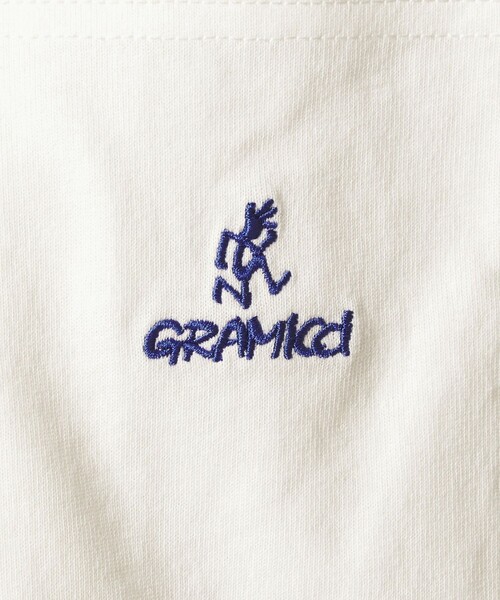 Gramicci(グラミチ)の「【別注】<Gramicci>GLR ドローストリング Tシャツ(Tシャツ/カットソー・メンズ・オフホワイト/ブラック/ライラック・M/L/XL)」の9枚目の写真