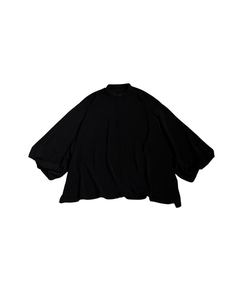 antiqua(アンティカ)の「バルーンスリーブ シャツ(シャツ/ブラウス・レディース・ブラック/ホワイト・ONESIZE)」の3枚目の写真