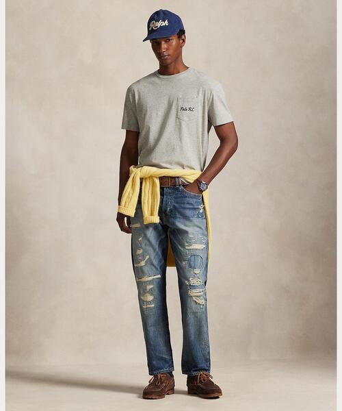 POLO RALPH LAUREN（ポロ ラルフ ローレン）の「クラシック フィット Polo ベア ジャージー Tシャツ（Tシャツ/カットソー・メンズ・グレー系・L/M/S）」の6枚目の写真