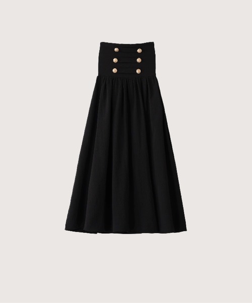 LA POMME petit(ラポミ・プチ)の「Ivory-Collar Elegance Set Up(セットアップ・レディース・ブラック・X-LARGE/LARGE/MEDIUM/SMALL)」の3枚目の写真
