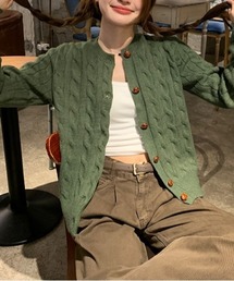 simple knit cardigan