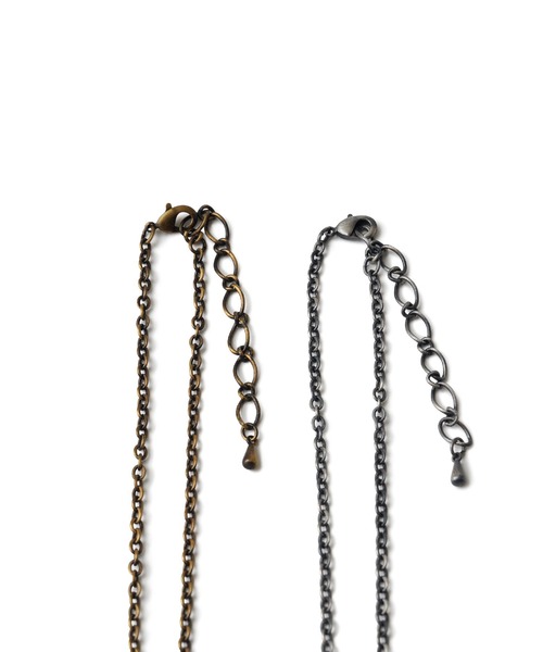 Subciety（サブサエティ）の「Metal necklace-maria-（ネックレス・メンズ・アンティークゴールド/アンティークシルバー・FREE）」の4枚目の写真