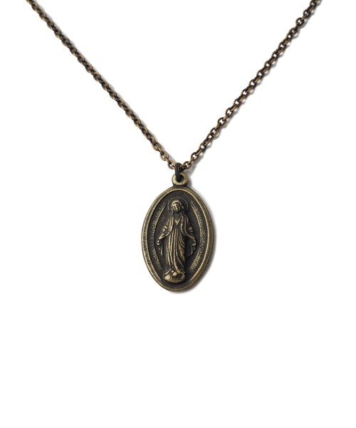 Subciety（サブサエティ）の「Metal necklace-maria-（ネックレス・メンズ・アンティークゴールド/アンティークシルバー・FREE）」の5枚目の写真