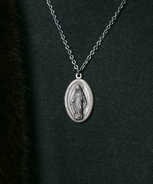 Subciety（サブサエティ）の「Metal necklace-maria-（ネックレス・メンズ・アンティークゴールド/アンティークシルバー・FREE）」の15枚目の写真