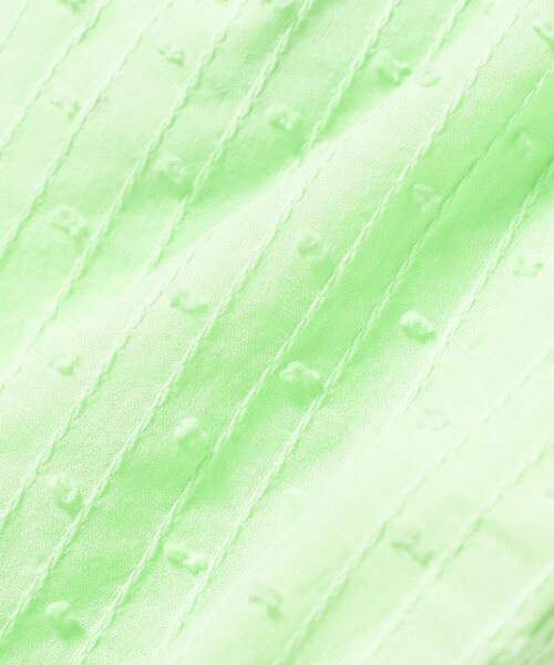 こども ビームス(コドモビームス)の「ベビー パフスリーブ ロンパース 2026SS(70~80cm)(ロンパース・キッズ・オレンジ系その他4/ケリーグリーン・70/80)」の15枚目の写真