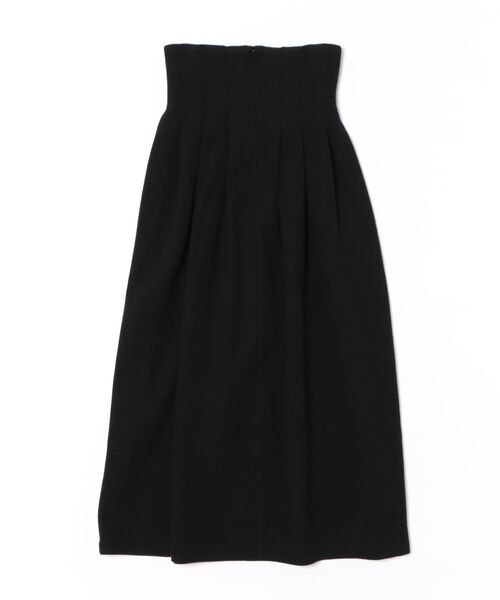 RIM.ARK（リムアーク）の「High waist bomber knit SK ハイウエストボンバーニットスカート（スカート・レディース・ブラック/グレー・38/36）」の3枚目の写真