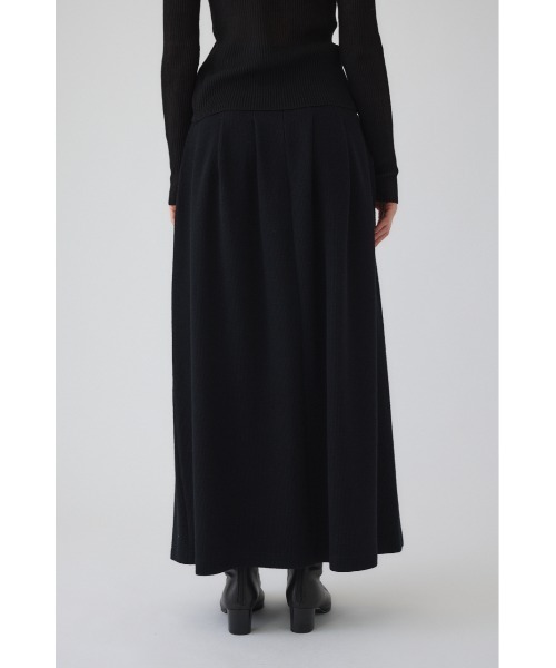 RIM.ARK（リムアーク）の「High waist bomber knit SK ハイウエストボンバーニットスカート（スカート・レディース・ブラック/グレー・38/36）」の22枚目の写真