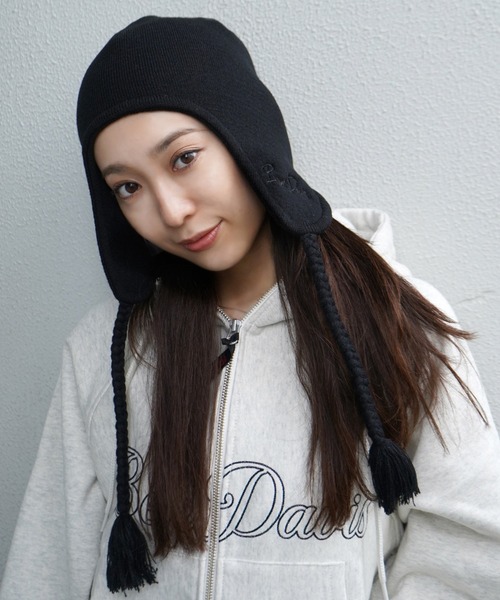 セール】EAR FLAP KNIT CAP（ニットキャップ/ビーニー）｜BEN DAVIS