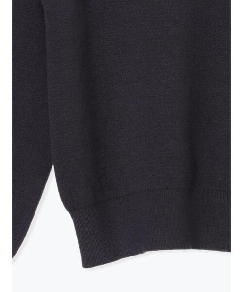 Te chichi（テチチ）の「パール&ウレタン刺繍ロゴニット（ニット/セーター・レディース・チャコールグレー/オフホワイト・F）」の17枚目の写真