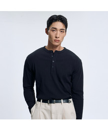 TOLANCE（トランス）の「ヘンリーネックマッスルフィットリブロングスリーブ3カラー（Tシャツ/カットソー）」