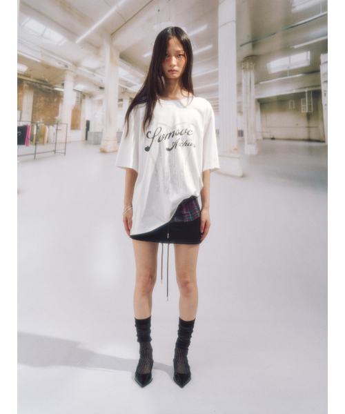 SOMSOC(ソムソック)の「TROMPE LOEIL CORSET TOP_WHITE(Tシャツ/カットソー・レディース・その他・FREE)」の3枚目の写真