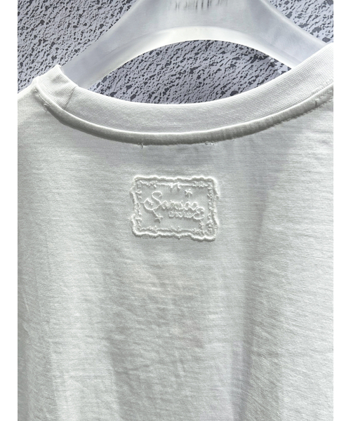 SOMSOC(ソムソック)の「TROMPE LOEIL CORSET TOP_WHITE(Tシャツ/カットソー・レディース・その他・FREE)」の6枚目の写真