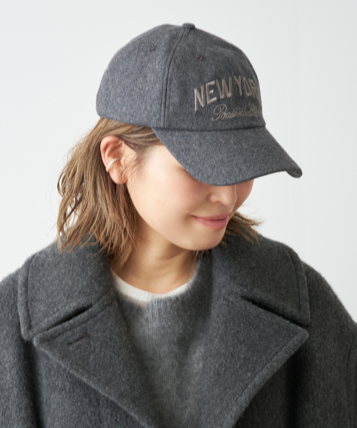 Deuxieme Classe（ドゥーズィエムクラス）の「BTN New York キャップ（キャップ・レディース・ネイビー/グレー・FREE）」の4枚目の写真