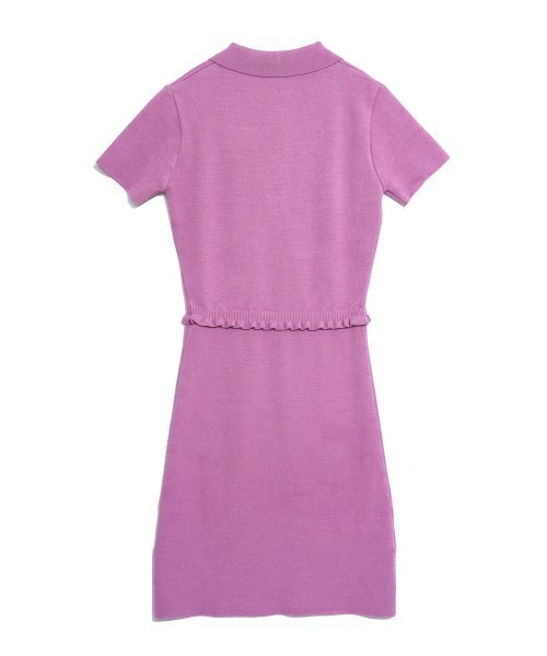 HIGH SCHOOL DISCO（ハイスクールディスコ）の「HEART RUFFLE KNIT OPS_PINK（ワンピース・レディース・その他・S/M）」の2枚目の写真