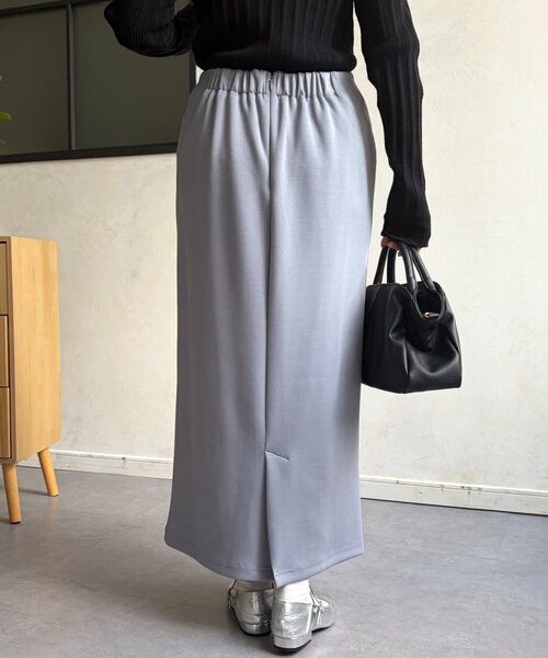 Chez toi（シェトワ）の「パイピングナロースカート（スカート・レディース・ブルー/キャメル/ブラック・FREE）」の15枚目の写真