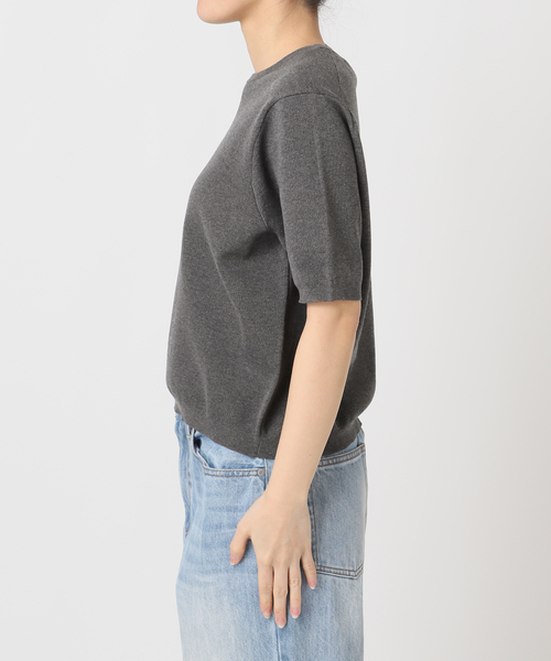 plage(プラージュ)の「《WEB限定追加》compact プルオーバー(ニット/セーター・レディース・チャコールグレー/ベージュ系その他・FREE)」の17枚目の写真