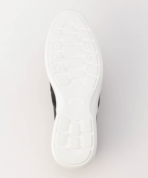 HIDEAWAYS NICOLE（ハイダウェイニコル）の「イントレスリッポンシューズ（その他シューズ・メンズ・ブラック/ホワイト・27.5cm/25.5cm/26.5cm）」の4枚目の写真