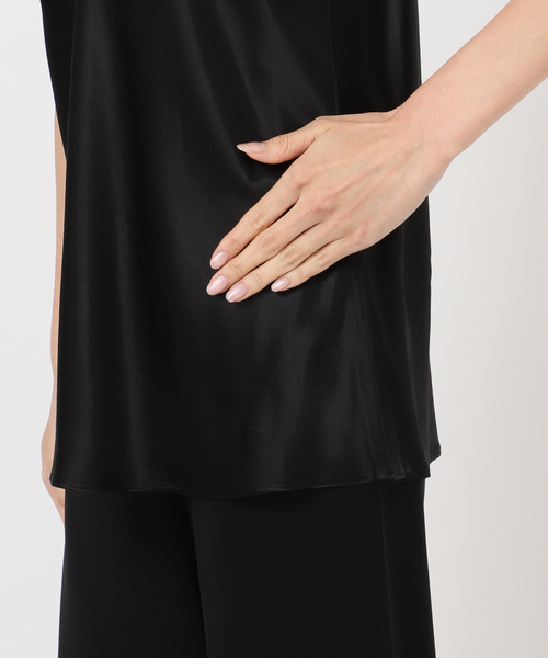 AP STUDIO(エーピーストゥディオ)の「サテンキャミソール(キャミソール・レディース・ブラック・38/36)」の17枚目の写真