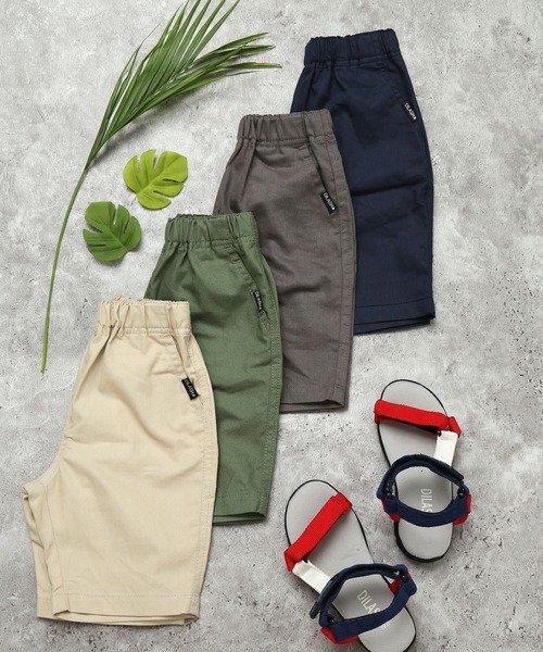 DILASH（ディラッシュ）の「【極ラク!!ストレッチ】アソートハーフパンツ（その他パンツ・キッズ・チャコールグレー/ベージュ/ネイビー/カーキ・140/130/120/110/100/90/80）」の6枚目の写真