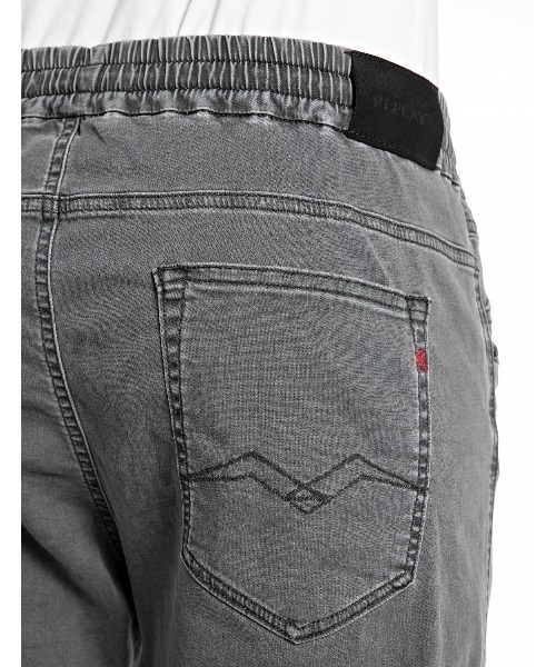 REPLAY(リプレイ)の「リラックステーパードLANNY Touch ブラックデニム(デニムパンツ・メンズ・グレー・W30xL30/W32xL30/W34xL30/W28xL30)」の8枚目の写真