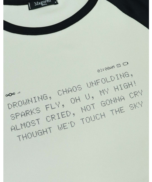 MAGORENSEOUL（マゴレンソウル）の「Drowning ルーズフィット レグラン ロングスリーブベージュ（Tシャツ/カットソー・レディース・その他・FREE）」の7枚目の写真