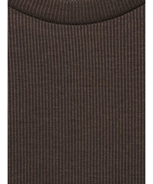 MIDIUMISOLID（ミディウミソリッド）の「MIDIUMISOLID for Ladies リブタンクトップ（Tシャツ/カットソー・レディース・オフホワイト/ブラック/ライトグレー/ブラウン/グレー系その他2/ホワイト・FREE）」の16枚目の写真
