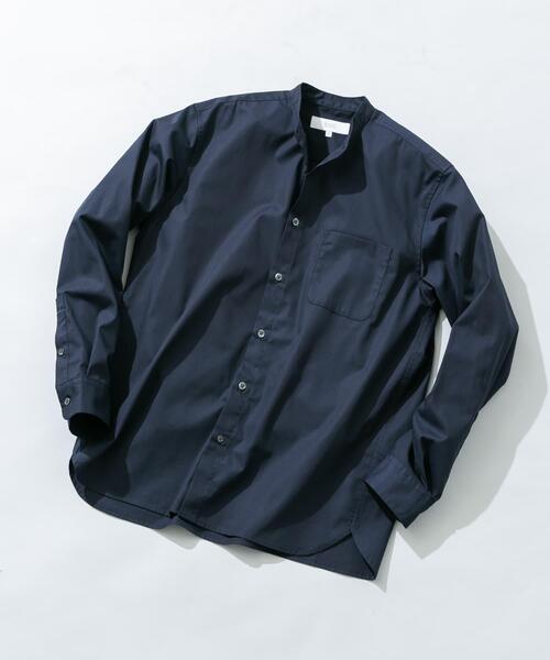 URBAN RESEARCH ROSSO MEN（アーバンリサーチロッソメン）の「『WEB限定』『防シワ/防臭』アーバンリラックスブロードバンドシャツ（シャツ/ブラウス・メンズ・ホワイト/ライトブルー/カーキ/チャコールグレー/ブルー/ネイビー・SMALL/MEDIUM/X-LARGE/LARGE）」の5枚目の写真