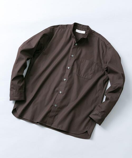 URBAN RESEARCH ROSSO MEN（アーバンリサーチロッソメン）の「『WEB限定』『防シワ/防臭』アーバンリラックスブロードバンドシャツ（シャツ/ブラウス・メンズ・ホワイト/ライトブルー/カーキ/チャコールグレー/ブルー/ネイビー/ストライプ/ブラウン・SMALL/MEDIUM/X-LARGE/LARGE）」の4枚目の写真