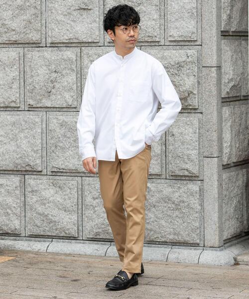 URBAN RESEARCH ROSSO MEN（アーバンリサーチロッソメン）の「『WEB限定』『防シワ/防臭』アーバンリラックスブロードバンドシャツ（シャツ/ブラウス・メンズ・ホワイト/ライトブルー/カーキ/チャコールグレー/ブルー/ネイビー・SMALL/MEDIUM/X-LARGE/LARGE）」の7枚目の写真