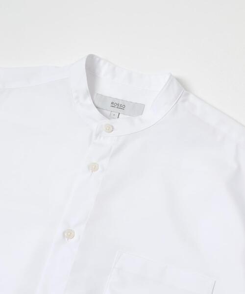 URBAN RESEARCH ROSSO MEN（アーバンリサーチロッソメン）の「『WEB限定』『防シワ/防臭』アーバンリラックスブロードバンドシャツ（シャツ/ブラウス・メンズ・ホワイト/ライトブルー/カーキ/チャコールグレー/ブルー/ネイビー・SMALL/MEDIUM/X-LARGE/LARGE）」の16枚目の写真