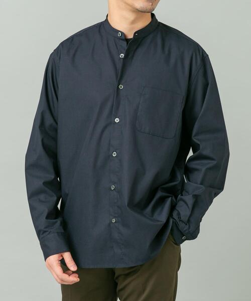 URBAN RESEARCH ROSSO MEN（アーバンリサーチロッソメン）の「『WEB限定』『防シワ/防臭』アーバンリラックスブロードバンドシャツ（シャツ/ブラウス・メンズ・ホワイト/ライトブルー/カーキ/チャコールグレー/ブルー/ネイビー・SMALL/MEDIUM/X-LARGE/LARGE）」の17枚目の写真