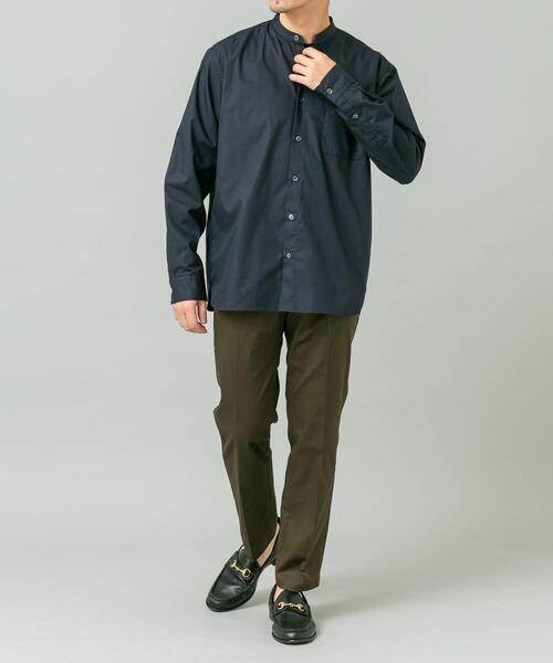 URBAN RESEARCH ROSSO MEN（アーバンリサーチロッソメン）の「『WEB限定』『防シワ/防臭』アーバンリラックスブロードバンドシャツ（シャツ/ブラウス・メンズ・ホワイト/ライトブルー/カーキ/チャコールグレー/ブルー/ネイビー・SMALL/MEDIUM/X-LARGE/LARGE）」の19枚目の写真