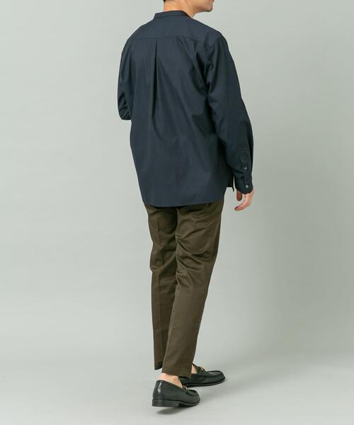 URBAN RESEARCH ROSSO MEN（アーバンリサーチロッソメン）の「『WEB限定』『防シワ/防臭』アーバンリラックスブロードバンドシャツ（シャツ/ブラウス・メンズ・ホワイト/ライトブルー/カーキ/チャコールグレー/ブルー/ネイビー・SMALL/MEDIUM/X-LARGE/LARGE）」の20枚目の写真