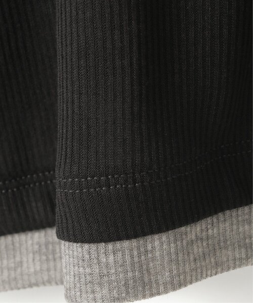 notch.（ノッチ）の「バイカラーシアーリブカーディガン（カーディガン/ボレロ・レディース・イエロー/ブラック/オフホワイト/グレー・M）」の22枚目の写真