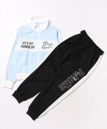 PINK-latte（ピンクラテ）の「PINK-latte SPORT/ピンクラテスポーツ　プリント入り　スクールウォームアップスーツ（セットアップ）」